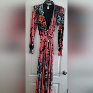 Maxi Dress Va Va Voom Front Wrap